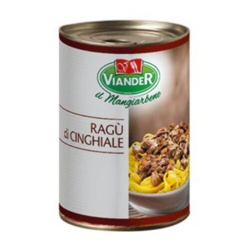 RAGU DI CINGHIALE 400GR «VIANDER»