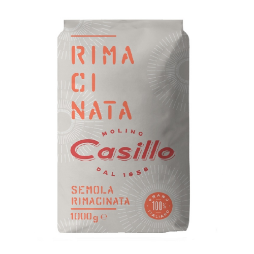 SEMOLA RIMACINATA 1 KGx10 CASILLO