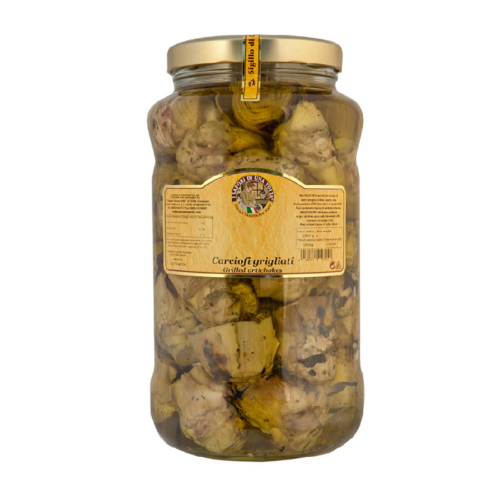 CARCIOFI INTERI GRIGLIATI 3.1 KG (4 ud. x crt) «ITALIANISSIMO»