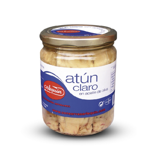 ATUN CLARO OLIVA TARRO 220G «ARLEQUIN»